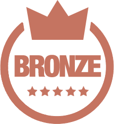 Bronze label